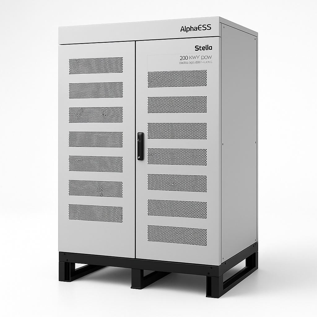 AlphaESS Stella 200 kWh 100 kW Fast Response