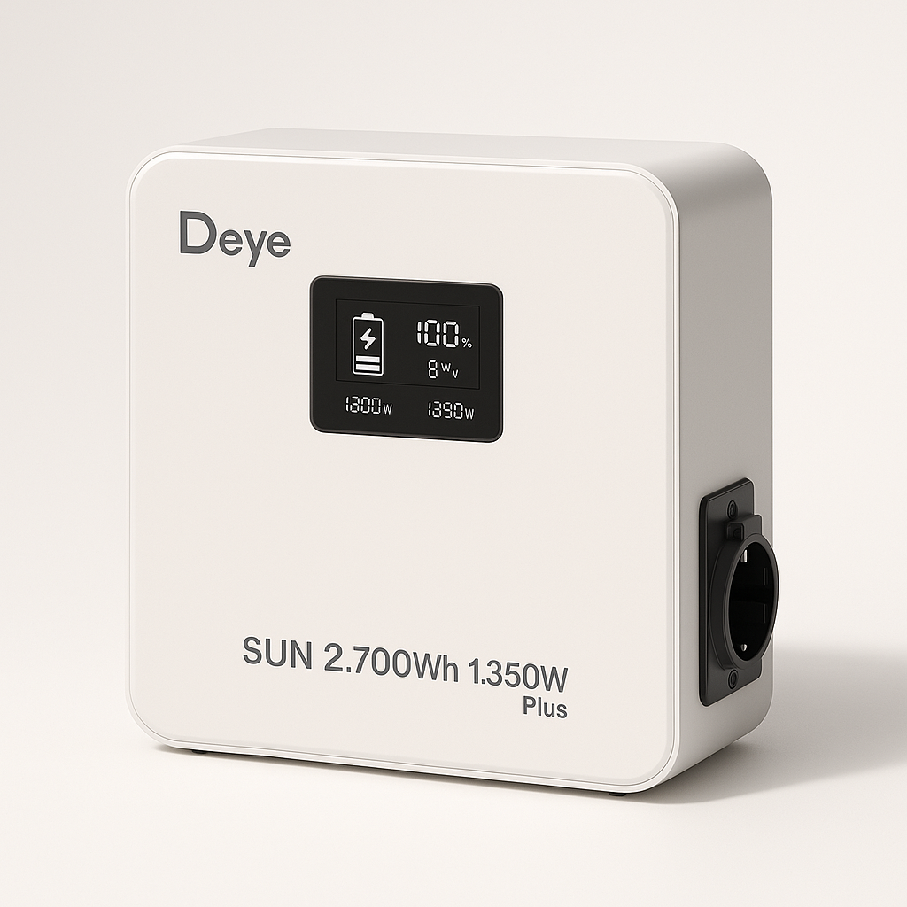 Deye SUN 2.700 Wh 1.350W Plus