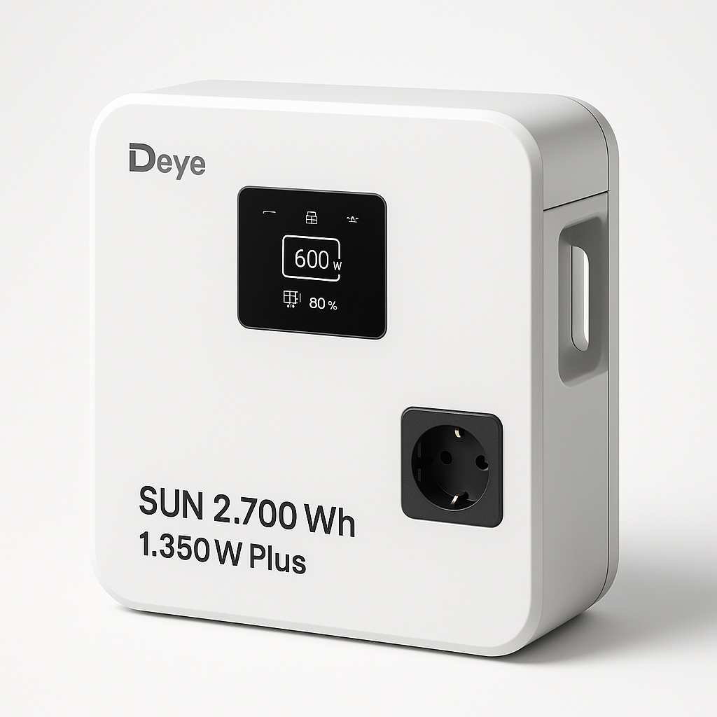 Deye SUN 2.700 Wh 1.350W Plus