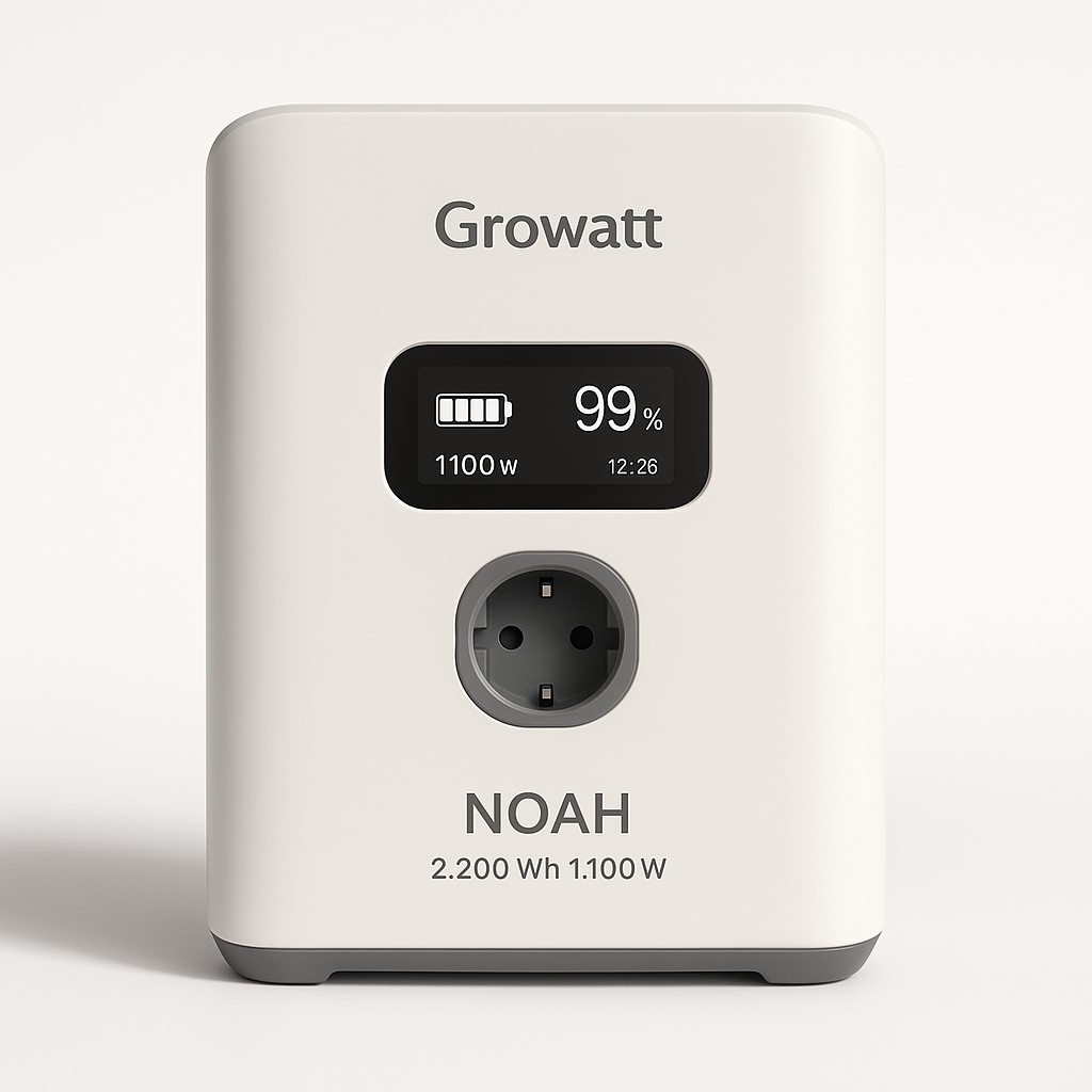 Growatt NOAH 2.200 Wh 1.100W 2-MPPT