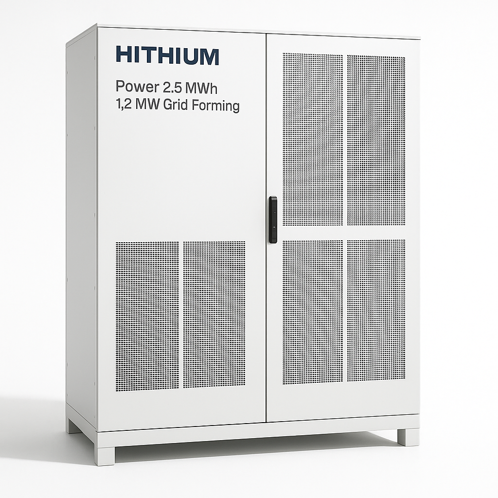 HiTHIUM ∞Power 2.5 MWh 1.2 MW Grid Forming