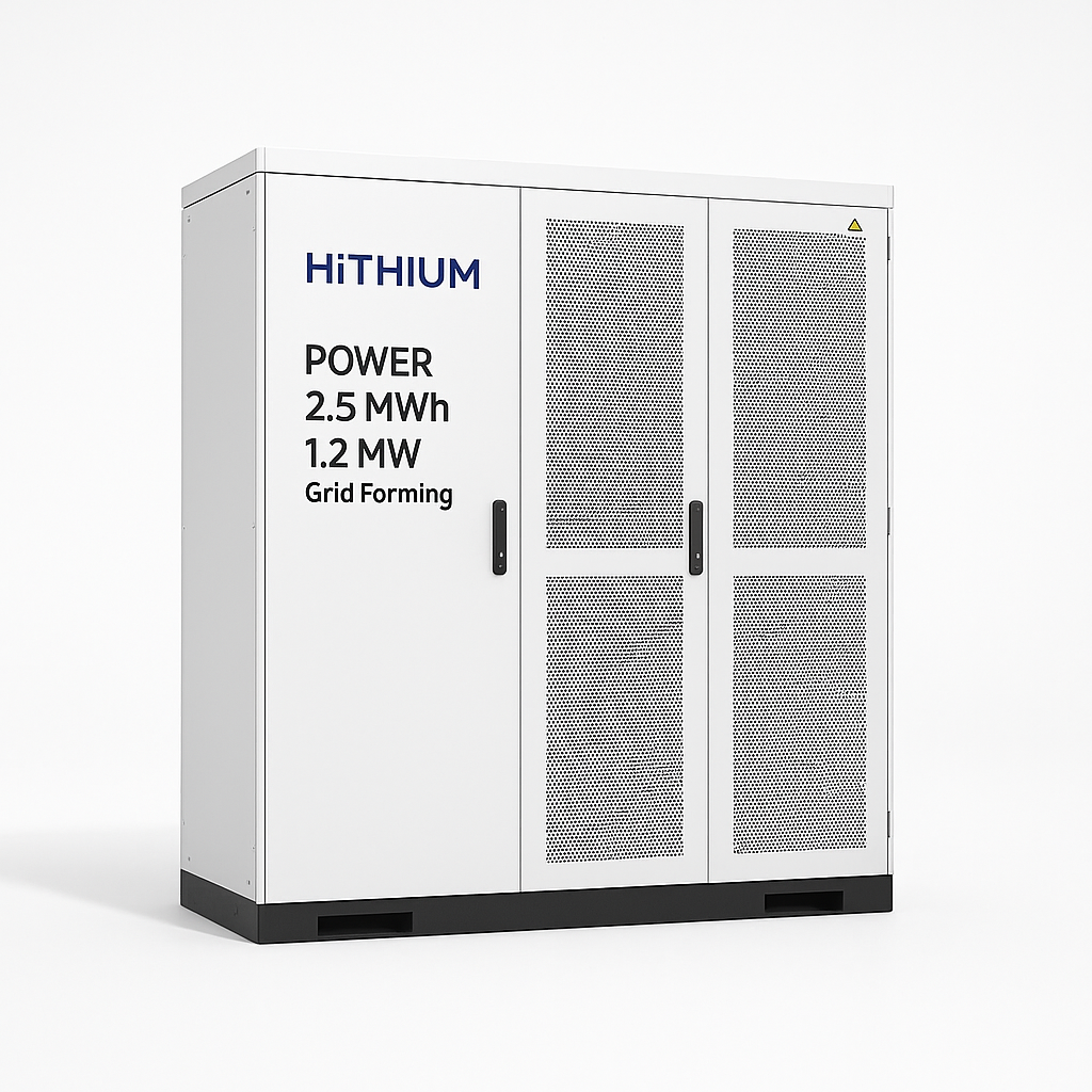 HiTHIUM ∞Power 2.5 MWh 1.2 MW Grid Forming