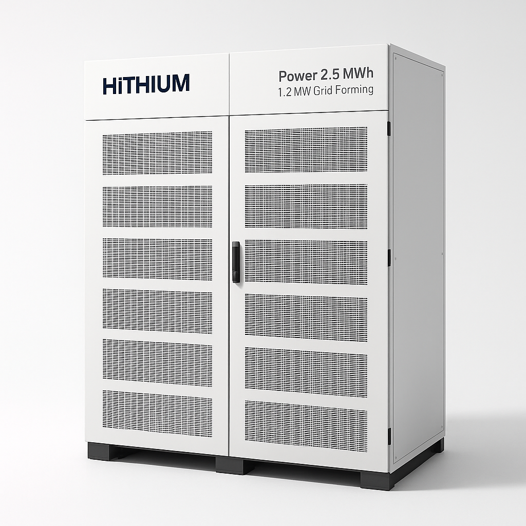 HiTHIUM ∞Power 2.5 MWh 1.2 MW Grid Forming