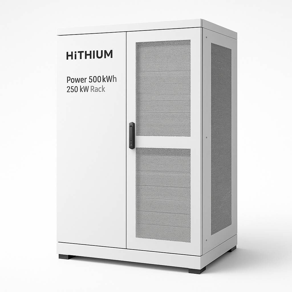 HiTHIUM ∞Power 500 kWh 250 kW Rack
