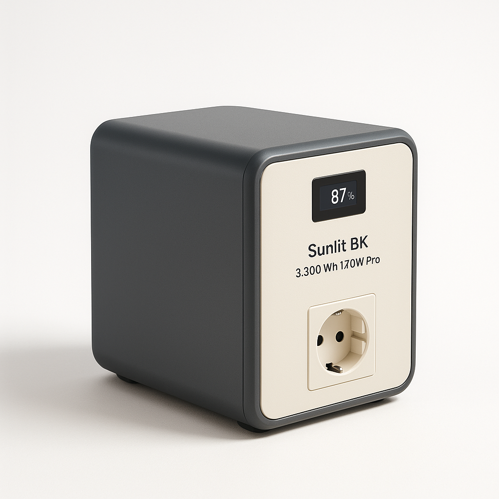 Sunlit BK 3.300 Wh 1.700W Pro