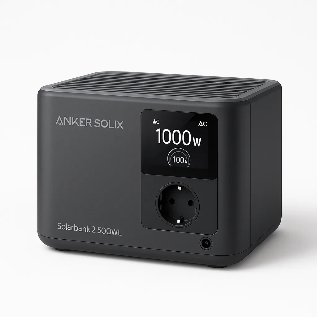 Anker SOLIX Solarbank 2.500 Wh 1.000W Nulleinspeisung
