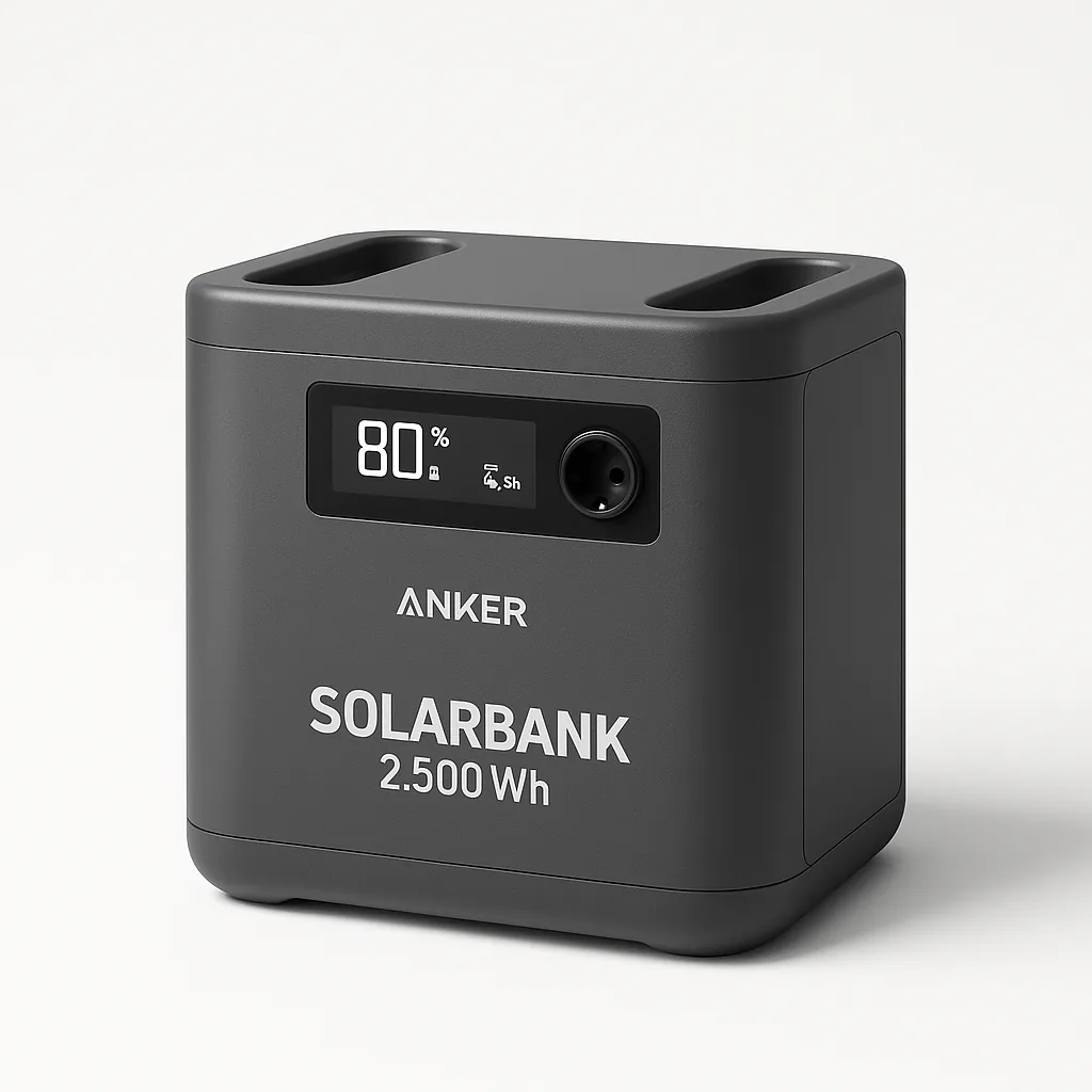 Anker SOLIX Solarbank 2.500 Wh 1.000W Nulleinspeisung