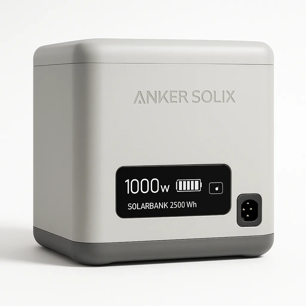 Anker SOLIX Solarbank 2.500 Wh 1.000W Nulleinspeisung