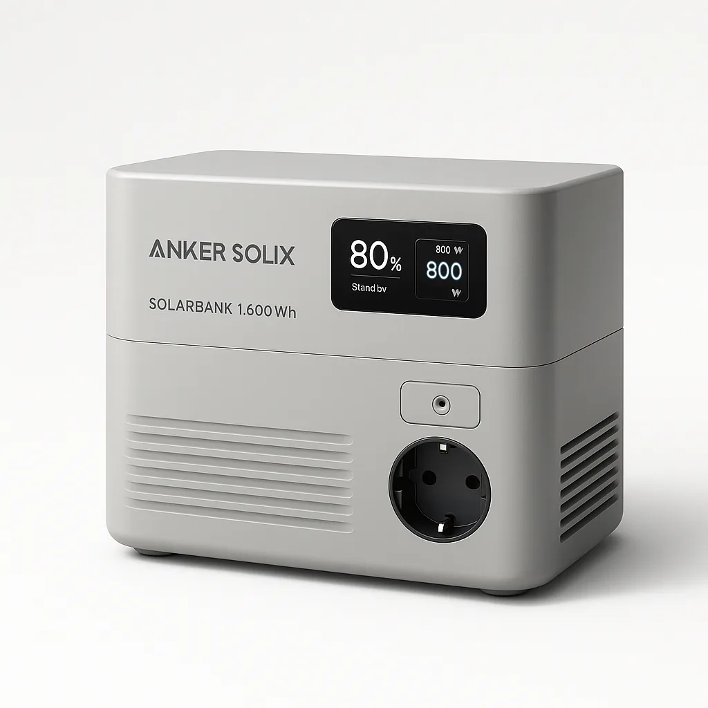 Anker SOLIX Solarbank 1.600 Wh 800W Plug & Play