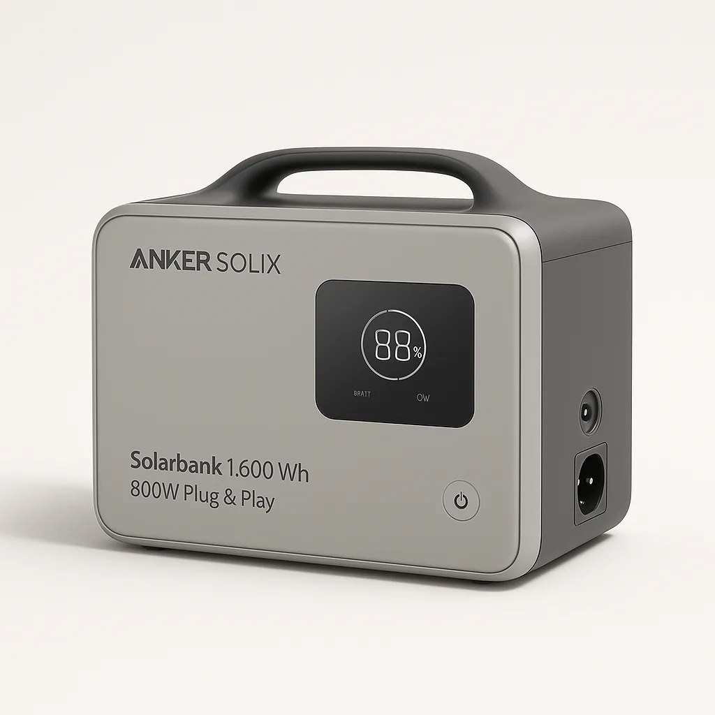 Anker SOLIX Solarbank 1.600 Wh 800W Plug & Play