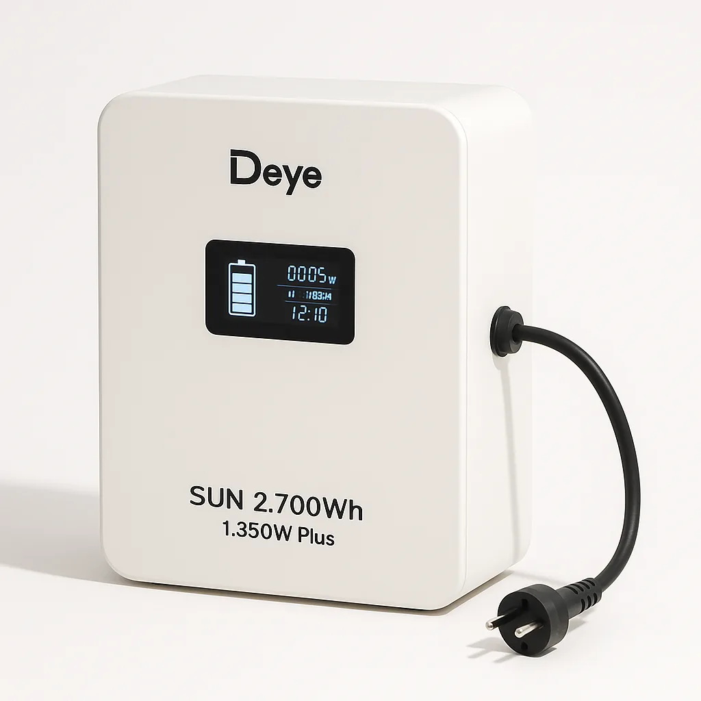 Deye SUN 2.700 Wh 1.350W Plus
