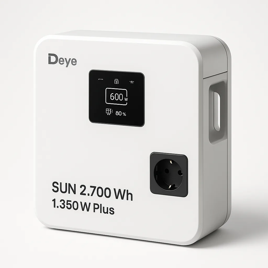 Deye SUN 2.700 Wh 1.350W Plus