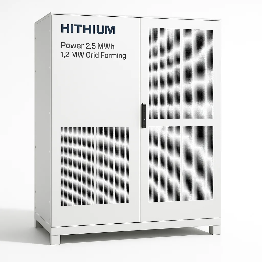HiTHIUM ∞Power 2.5 MWh 1.2 MW Grid Forming