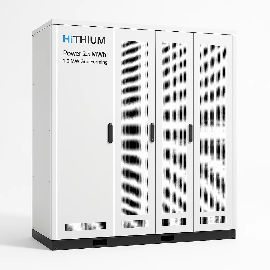 HiTHIUM ∞Power 2.5 MWh 1.2 MW Grid Forming