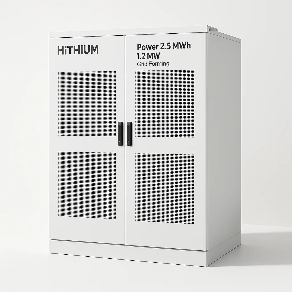 HiTHIUM ∞Power 2.5 MWh 1.2 MW Grid Forming