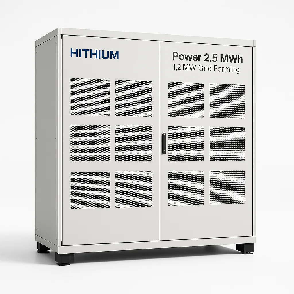 HiTHIUM ∞Power 2.5 MWh 1.2 MW Grid Forming
