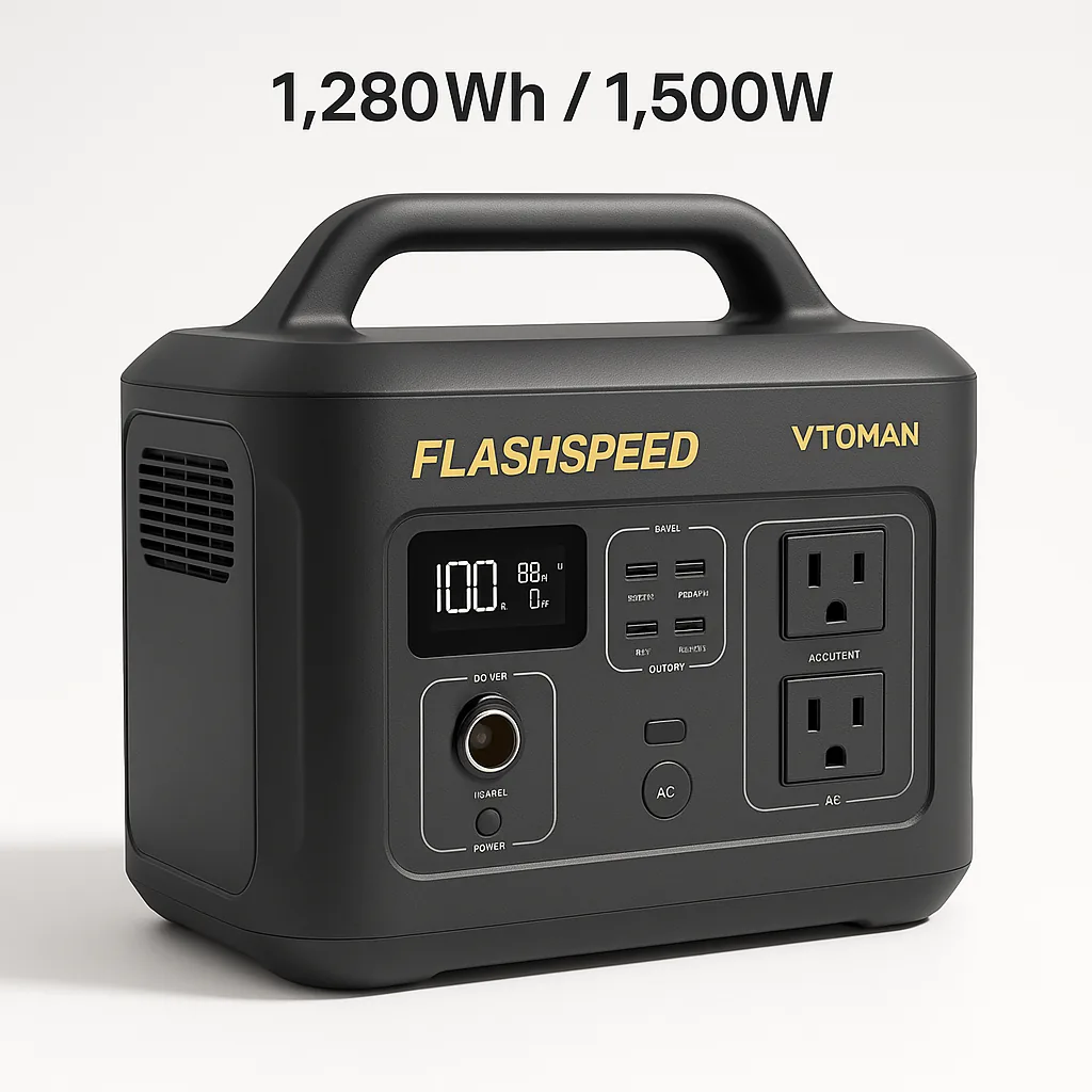 VTOMAN FlashSpeed 1.280 Wh / 1.500W Reserve