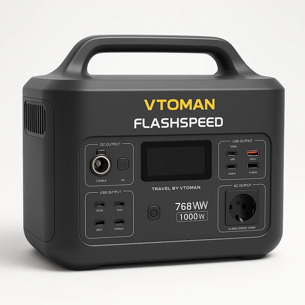 VTOMAN FlashSpeed 768 Wh / 1.000W Travel