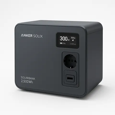 Anker SOLIX Solarbank 2.500 Wh 1.000W Nulleinspeisung