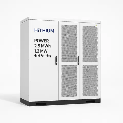 HiTHIUM ∞Power 2.5 MWh 1.2 MW Grid Forming