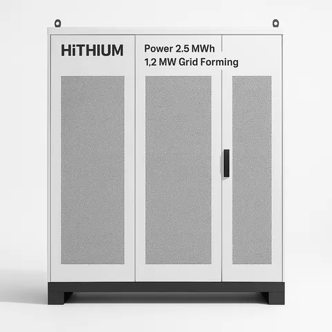 HiTHIUM ∞Power 2.5 MWh 1.2 MW Grid Forming