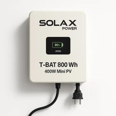 SolaX T-BAT 800 Wh 400W Mini PV